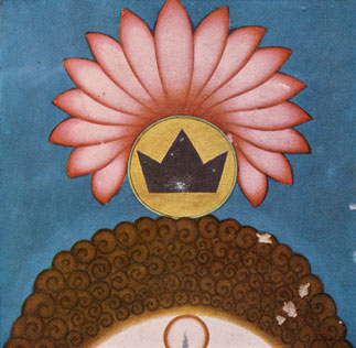 Sahasrara-Chakra (Ausschnitt)